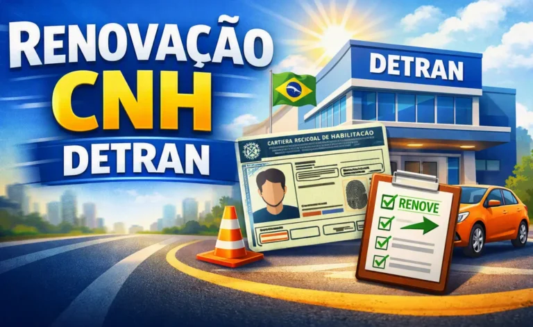 📌 Passo a Passo para Renovar sua CNH no DETRAN