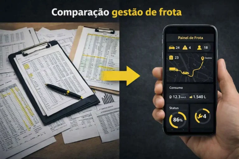Por que Digitalizar o Controle de Veículos? Planilhas vs Sistema — Análise Completa