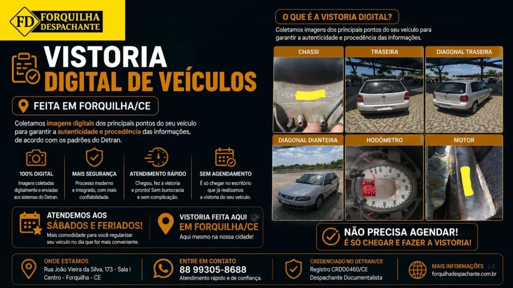 Forquilha Despachante Vistorias em Forquilha