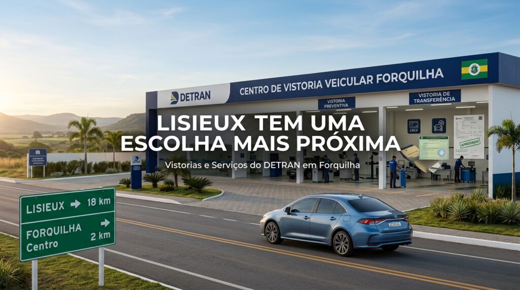 Vistorias do DETRAN Feitas em Forquilha para Moradores de Lisieux